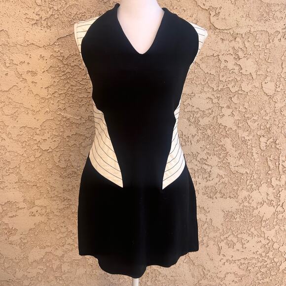 Anthropologie KAS New York Leather Dress Size Small - Picture 1 of 8